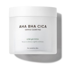 herbnote AHA BHA 積雪草溫和淨透棉片 135ml, 70片, 1個