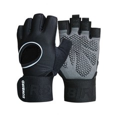 썬버드 헬스장갑(SB886) 블랙, 사이즈:M