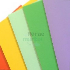 옵트샵 칼라 보드롱 600x900x5T 연미색 5p 색깔우드락