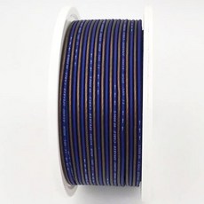 OFC 12/14GA 케이블 자동차 오디오 케이블 13.6 트럭 6.5 자동차 오디오 꼰 스피커 앰프 5000 와트 앰프 액세서리, 01 Bluebrown18GA1meter, 1개, [01] Bluebrown18GA1meter