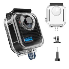 FER GOPRO MAX 2용 방수 다이빙 케이스 쉘 보호 수중 60M