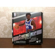 Hasbro 孩之寶 NBA 明星陣容 Joel Embiid 可動人偶 (出清特價), 1個, Embiid (最後一隻) (A)