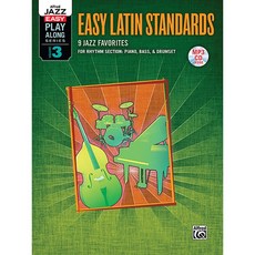 Alfred Jazz Easy Play-Along Series Vol. 3: Easy Latin Standards 알프레드 이지 재즈 스탠다드 악보집 3권 (반주 음원 포함)