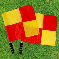 축구 부심기 2P 축구 부심 깃발 심판용품