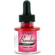 드로잉잉크 Dr. Ph. Martins 봄베이 인도 16BY 잉크 병 크림슨, 드로잉잉크 Dr. Ph. Martins 봄베이 인도 1