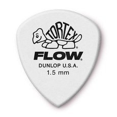 짐 던롭 톨텍스 플로우 스탠다드, 1.5mm, 12팩, 화이트