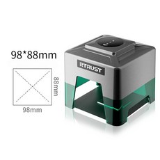 微型雕刻機 (5W/3W) 可雕刻不鏽鋼金屬、皮革、木材、食材、紙材、陶瓷、衣材、玻璃、壓克力, K12 3W 不可刻金屬 98x88mm, 1個