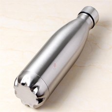 올 스텐 보냉 보온병 500ml 실버 등산보온병 보냉물병