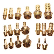 파이프 10mm 호스 남성 바브, 6mm, 1/2"