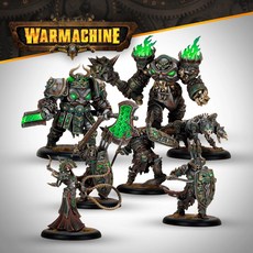WARMACHINE Orgoth Graveborn Command Cadre, 1個