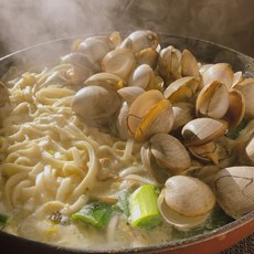 국내산 동죽 조개 칼국수 밀키트 물총조개