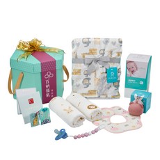 御守護 Purestore 彌月禮盒 百衲福氣 嬰兒禮盒套裝 新生兒滿月禮盒 寶寶用品組合