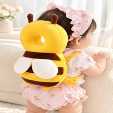 살림덕후 아기 등받이 쿠션 걸음마 뒤통수 귀여운 보호, 1개, ONE