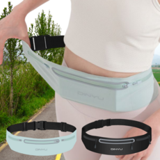 아워에이프릴 조깅 초경량 가방 러닝벨트, 블랙엔 블랙, 1개