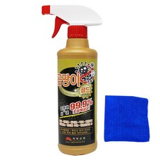 곰팡이제로 골드 500ml 곰팡이제거제 욕실 바닥 벽 벽지 곰팡이제거 화장실 실리콘 팡이제로 곰팡이 청소 세제 곰팡이골드 계양산업 걸레1개 증정, 1개