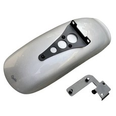 ST125 DX021 Diablo custom works Silver Front Fender Set (Lifted Model) for ST125 JB04 혼다 닥스, 1개