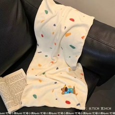浴巾毛巾幹髮帽三件套 可愛小狗 超吸水速乾 親子套裝, 1個, 可愛狗 毛巾