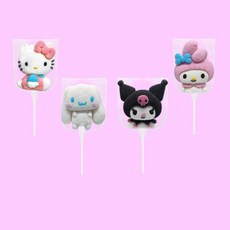 산리오 캐릭터즈 마시멜로 롤리팝, 2개, 45g