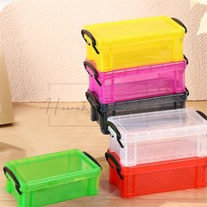 미니 다용도 정리함 휴대용거울 소품수납 멀티수납함 티백보관함 소형수납함, 6단, 1개