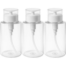 제로리빙 원터치 리무버 토너 펌프 공병, 300ml, 3개, 투명