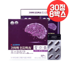 은행잎추출물 포스파티딜세린 혈행개선 코오롱제약 기억력 인지력엔 포스파징코, 4개, 60정