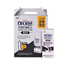 하이뮨 프로틴 밸런스 음료 흑임자, 190ml, 16개