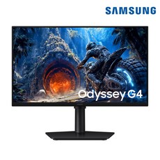 삼성전자 오디세이 G4 IPS 300Hz FHD 게이밍 컴퓨터 모니터 피벗 S25HG400, 62.2cm, LS25HG400