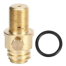 소다 실린더 밸브 CO2 리필 어댑터 컨버터 M18X1.5 소다 병 실린더 리필 어댑터, 한개옵션0, 1개
