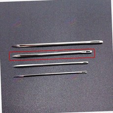 삼각형바늘 가죽 모피 특수 바느질 용품 스티치 DIY 가죽공예, 70mm