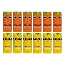 음료센타 오가닉 크니지니125ml 각6개씩 (총12팩)