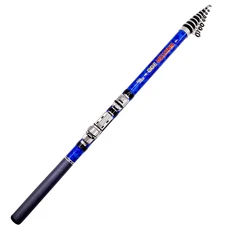 고카본 휴대용 텔레스코픽 낚싯대 잉어 초경질 바다 기어 2.1m 2.4m, 01 Black_01 2.4 m