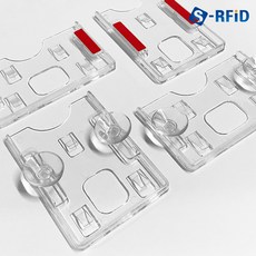 현승 주차케이스 주차증케이스 압찹고무 큐방 테이프 케이스, 1개, 02.접착형 주차 케이스 가로형(No.43)