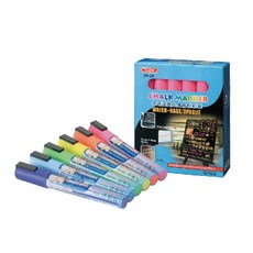 COX 三燕 水性螢光廣告粉彩筆 圓筆頭 12支/盒 SB-28, 螢光粉紅, 1個