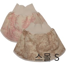 아기통풍치마 천기저귀 기저귀발진, 1개, 핑크+브라운