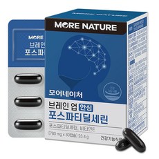 모어네이처 인지력 개선 포스파티딜세린 브레인 업, 30캡슐, 1box