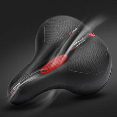 자전거 메모리폼 쿠션 안장 YWFLPRUF, 메모리폼자전거안장