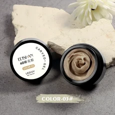 네일 조각 접착제 4D 입체 모양 릴리프 광선 요법 매니큐어 UV 모델링 클레이 스페셜, 06 03