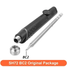 SH72 전기 납땜 인두 65W 12-24V 220-400 ℃ 조정 가능한 스테이션 SH-K KU D24 BC2 C4 팁 도구 T12 아님, 01 Plan1