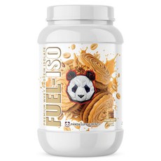 熊貓補充劑 Fuel-Iso 優質分離乳清蛋白 花生醬餅乾口味, 1個