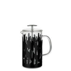 알레시 BM12 바코피 필터 메이커 스테인리스 인퓨저 스틸과 또는 10 18 커피 프레스, 8 cups, Black