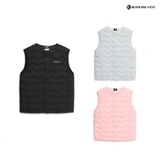 블랙야크키즈 가볍고 따뜻한 BK라라2T다운베스트#3 프리미엄 구스 경량 다운 베스트 1BKVSW4902 NC불광