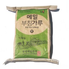 [메밀 33%] 국산 메밀로 만든 봉평 메밀 부침가루, 1개, 900g
