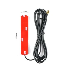 GSM 3G 패치 안테나 600-6000MHz 8dBi Male TS9 CRC9 커넥터 Wifi 라우터 IP/PC/카메라 용 연장 케이블, 03 Black-3M Cable