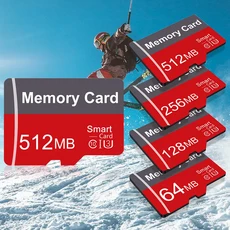 카메라 휴대폰용 TF SD 메모리 카드 64M 128M 256M 512M, 1개, 256GB