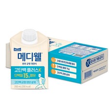 메디웰 고단백 플러스, 200ml, 20개