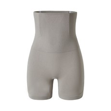 無縫高腰產後收腹褲 女士提臀內褲 灰色 S/XS