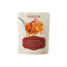 피코크 게살로제파스타 소스, 3개, 200g