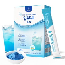 힐링톡톡 아쿠아 수분충전 이온음료 분말, 200g, 1박스 200g, 1박스