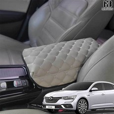 자동차 팔걸이쿠션 SM6 팔쿠션 순정형 콘솔쿠션 uts3+bKo, 모던블랙