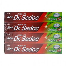 뉴 닥터세닥 플러스 치약 140g 4개입, 1개, 1ml